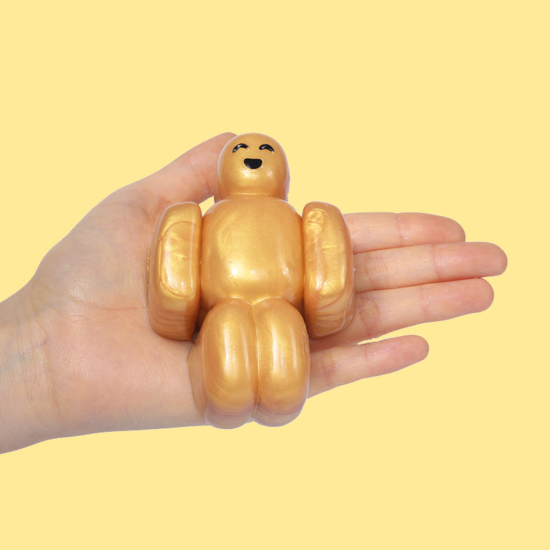 200g Gold Roblox Noob Taba Squishy