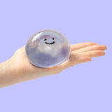 100g Crystal Blue Smile Face Magic Ball Taba Squishy