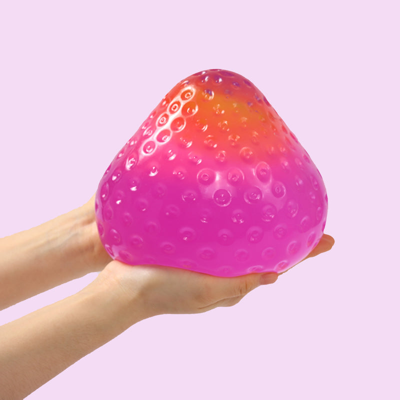 2100g Crystal Purple Rainbow Strawberry Taba Squishy