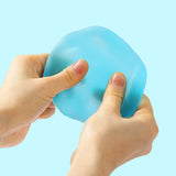 FUFUSQUISHY Frosted Blue Stress Ball