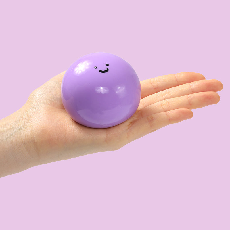 100g Purple Smile Ball Taba Squishy