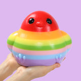 2100g Giant Rainbow Chicken Taba Squishy