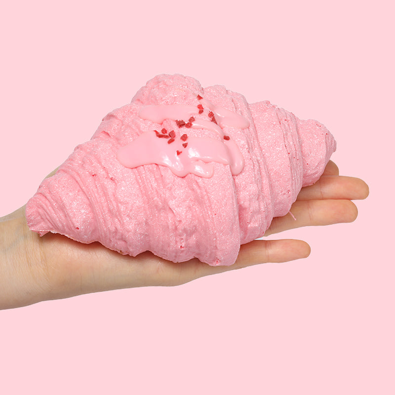 Strawberry Croissant Slow Rising Squishy