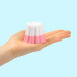 Pink and White Kneading Pudding Squishy