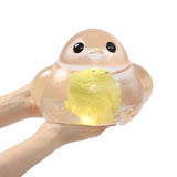 2100g Giant Crystal Chicken with Small Chicken Taba Squishy