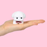 White Lovely Puppy Taba Squishy