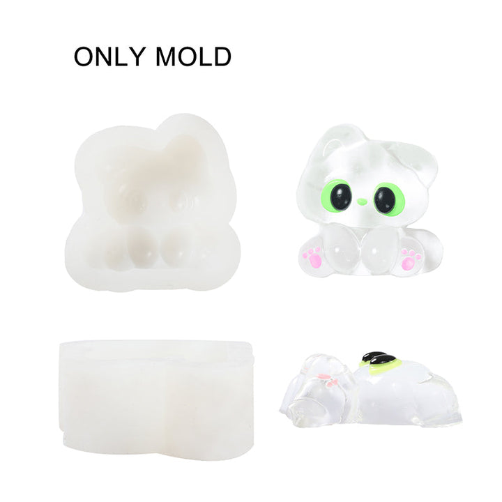 80g Elf Kitty Squishy Mold