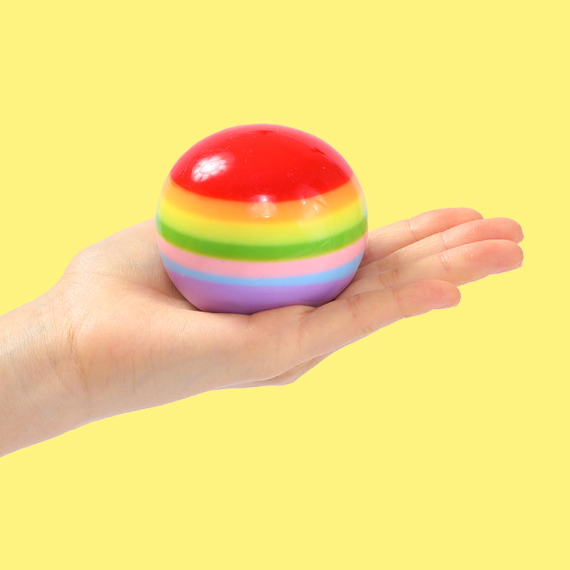 100g Rainbow Multilayer Ball Taba Squishy