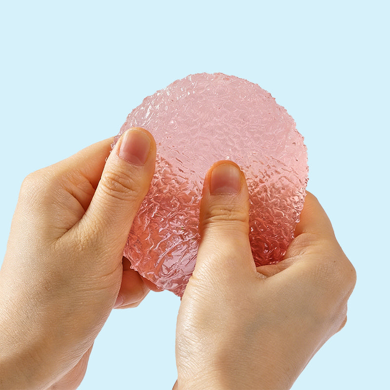 FUFUSQUISHY Red Crystal Bayberry Stress Ball