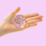 Purple Glow-in-dark Cat Paw Taba Squishy