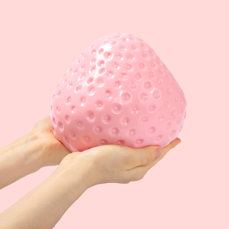 2100g Giant Pink Strawberry Taba Squishy