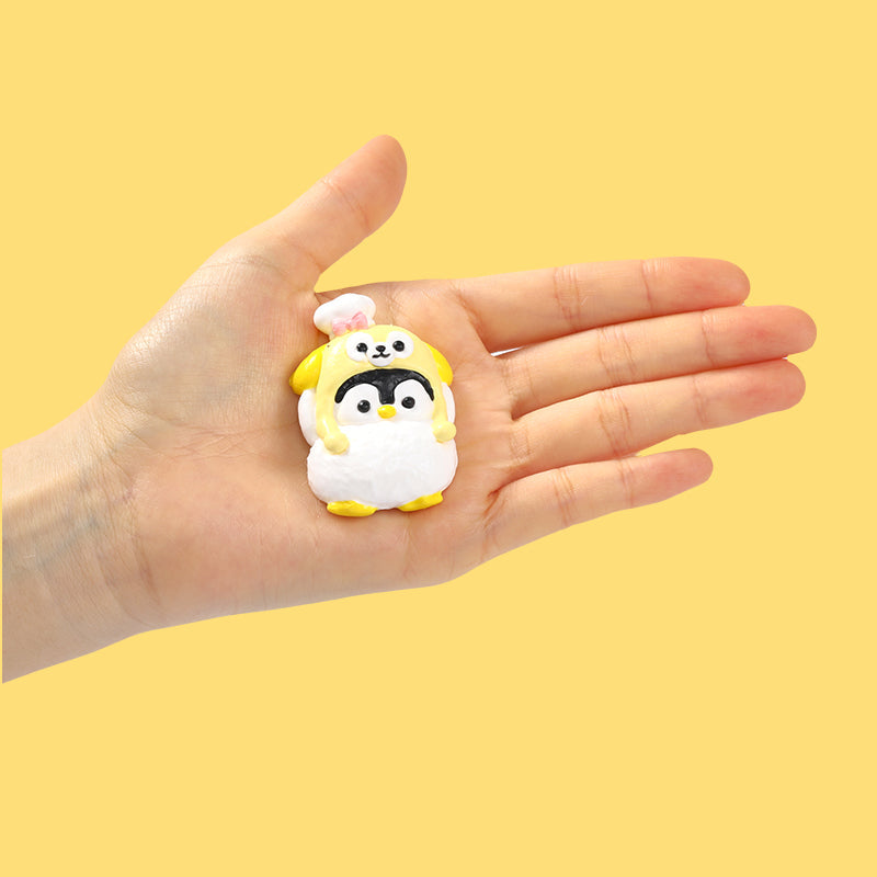 Cute Little Dog Head Penguin Taba Squishy