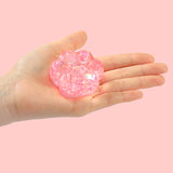 Pink Sparkling Paw Taba Squishy