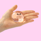 Crystal Pink Jellyfish Taba Squishy