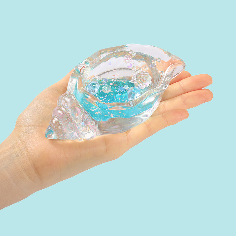 Blue Crystal Conch Taba Squishy