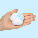 White&Blue Pastel Two-Tone Cat Paw Taba Squishy