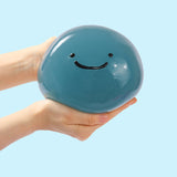 1600g Crystal Teal Smile Ball Taba Squishy