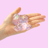 Purple Glow-in-dark Elf Kitty Taba Squishy
