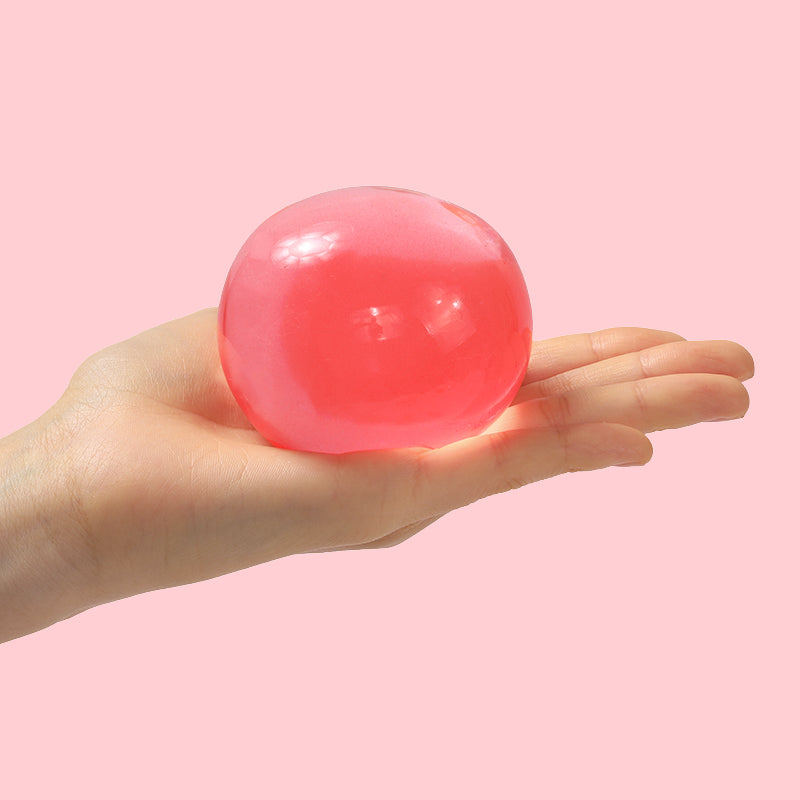 100g Crystal Red  Magic Ball Taba Squishy