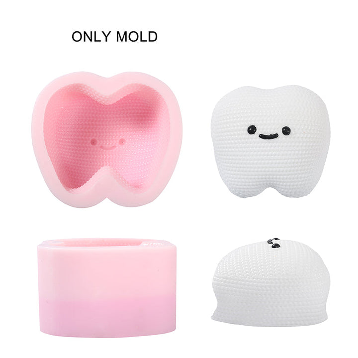 800g Tooth Squishy Mold
