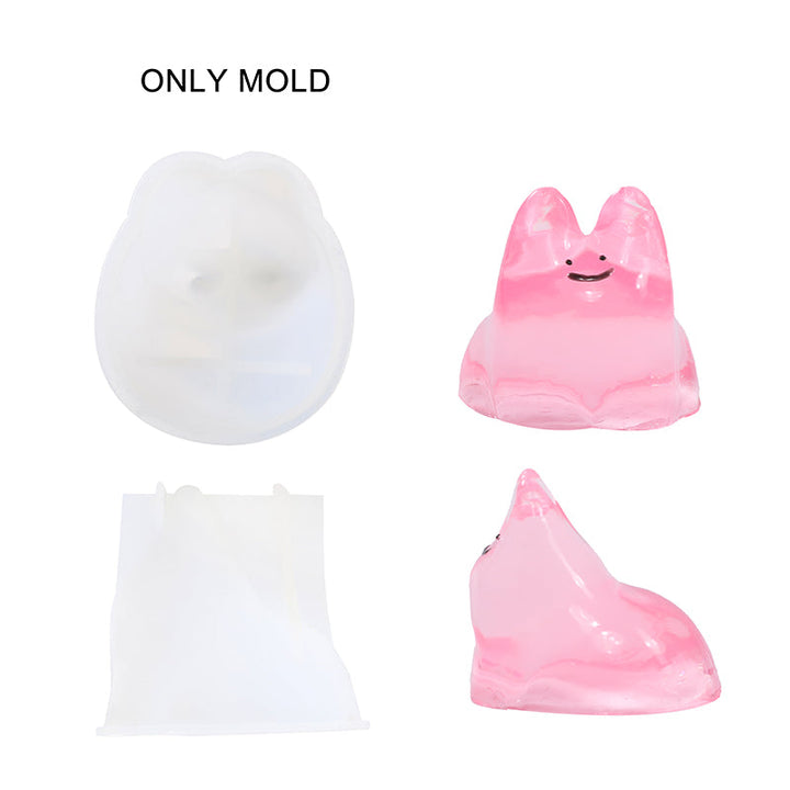 200g Faceless Bunny Squishy Mold