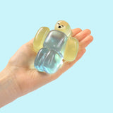 200g  Crystal Yellow（split squishy)  Noob Taba Squishy
