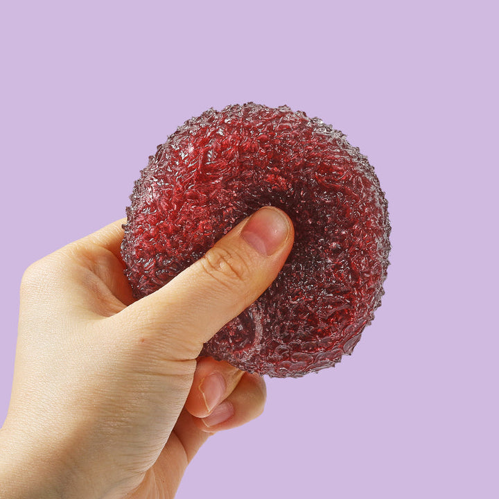 FUFUSQUISHY Brown Crystal Bayberry Stress Ball