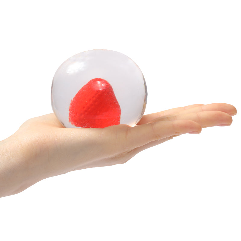 100g Strawberry Crystal Magic Ball Taba Squishy