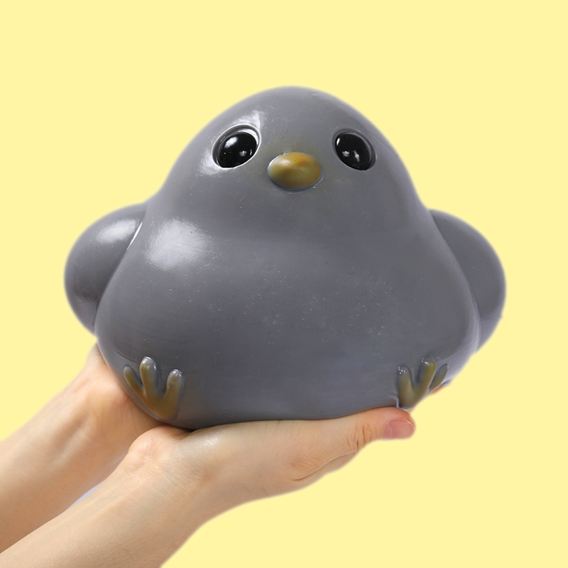 2100g Giant Gray Chicken Taba Squishy