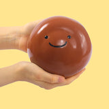 1600g Chocolate Smile Ball Taba Squishy