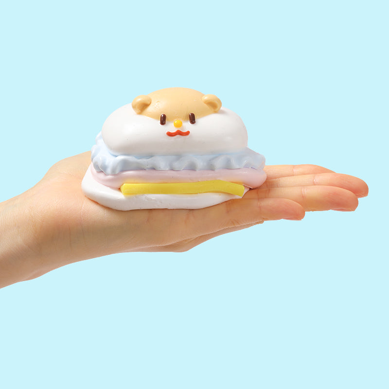 Hamster Burger Taba Squishy