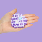 Purple Waffle Taba Squishy
