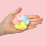 Rainbow Crystal Cat Paw Taba Squishy