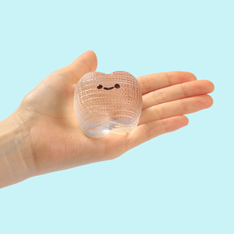 100g Crystal Tooth&Brush Taba Squishy