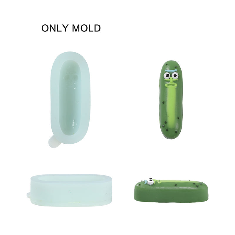 70g Cucumber Man Squishy Mold