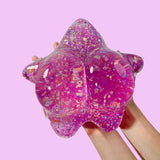 2100g Sparkling Purple Patrick Star Taba Squishy