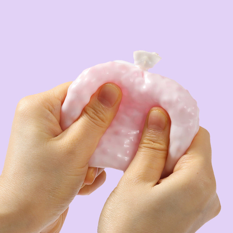 FUFUSQUISHY Pink Bead Stress Ball