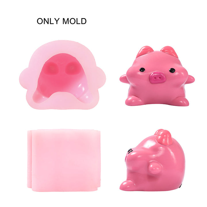 2100g Pig Squishy Mold