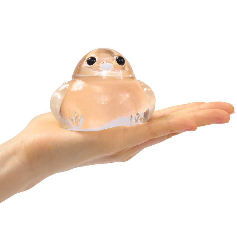 200g Crystal-clear Cute Chicken Taba Squishy