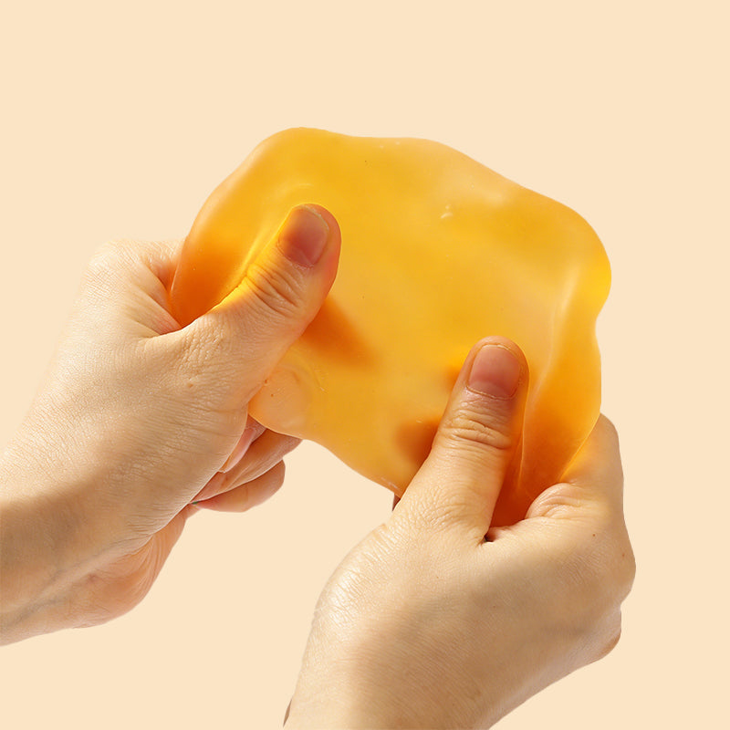 FUFUSQUISHY Frosted Orange Juice Stress Ball