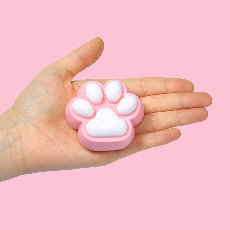90g Pink Soft Cat Paw Taba Squishy