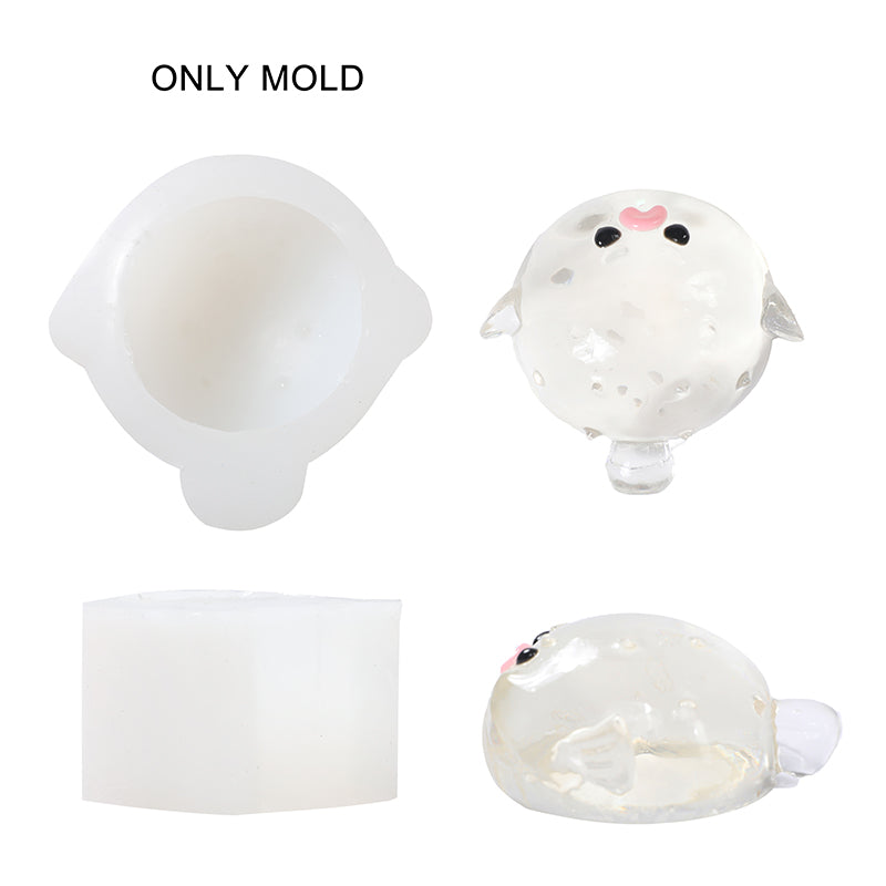 80g Pufferfish Squishy Mold