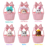 FUFUSQUISHY Cat Series Blind Box, FUFU SQUISHY Handmade Kawaii Cat Squishy Toys, Soft Sensory Fidget Toys, Cute Collectible Stress Relief Toys for Kids, Party Favors & Birthday Gifts