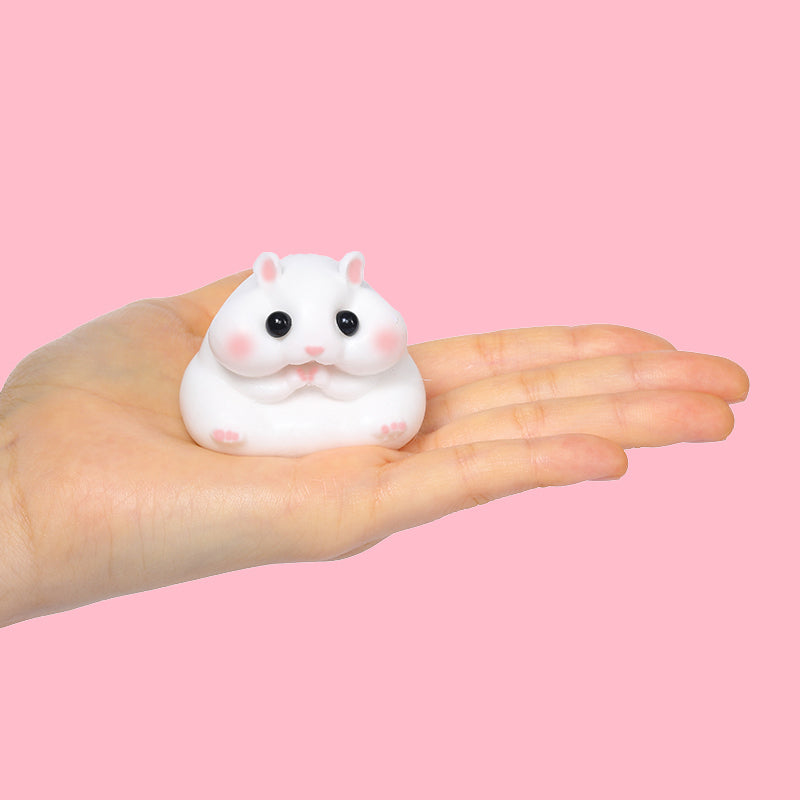 65g White Hamster Squishy