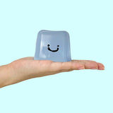 170g Crystal Blue Smile Ice Cube Taba Squishy
