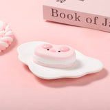 Pink Oval Pig Taba Squishy
