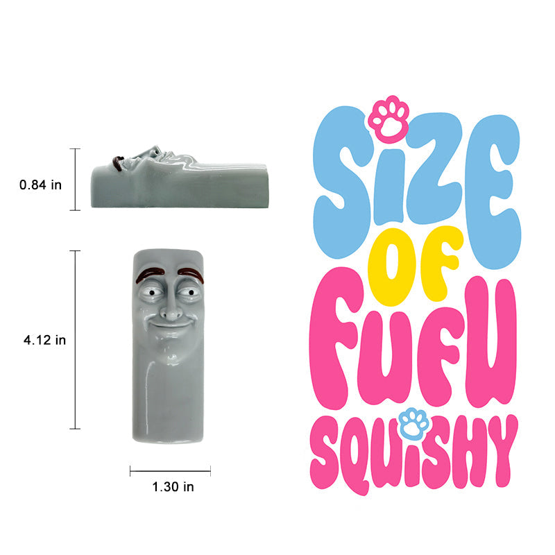 80g Gray Tung Tung Sahur Taba Squishy