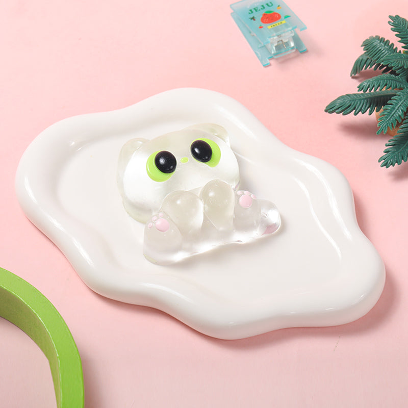 Crystal Elf Kitty Taba Squishy