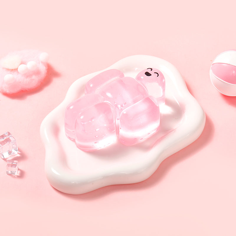 200g Crystal Pink Noob Taba Squishy