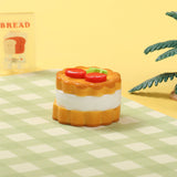 Circle Cherry Cookie Taba Squishy